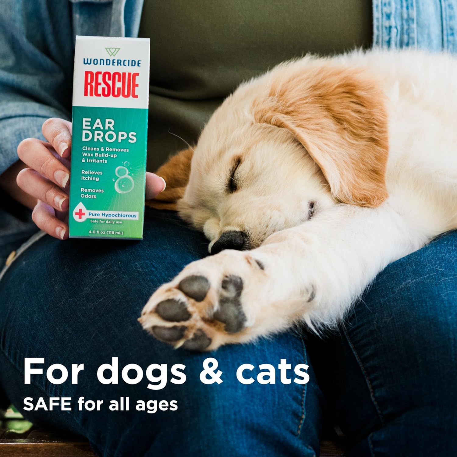 Wondercide🐱🐶RESCUE™ Ear Drops 4oz