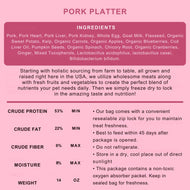 Shepherd Boy Farms🐱🐶Freeze-Dried Raw Food - Pork Platter