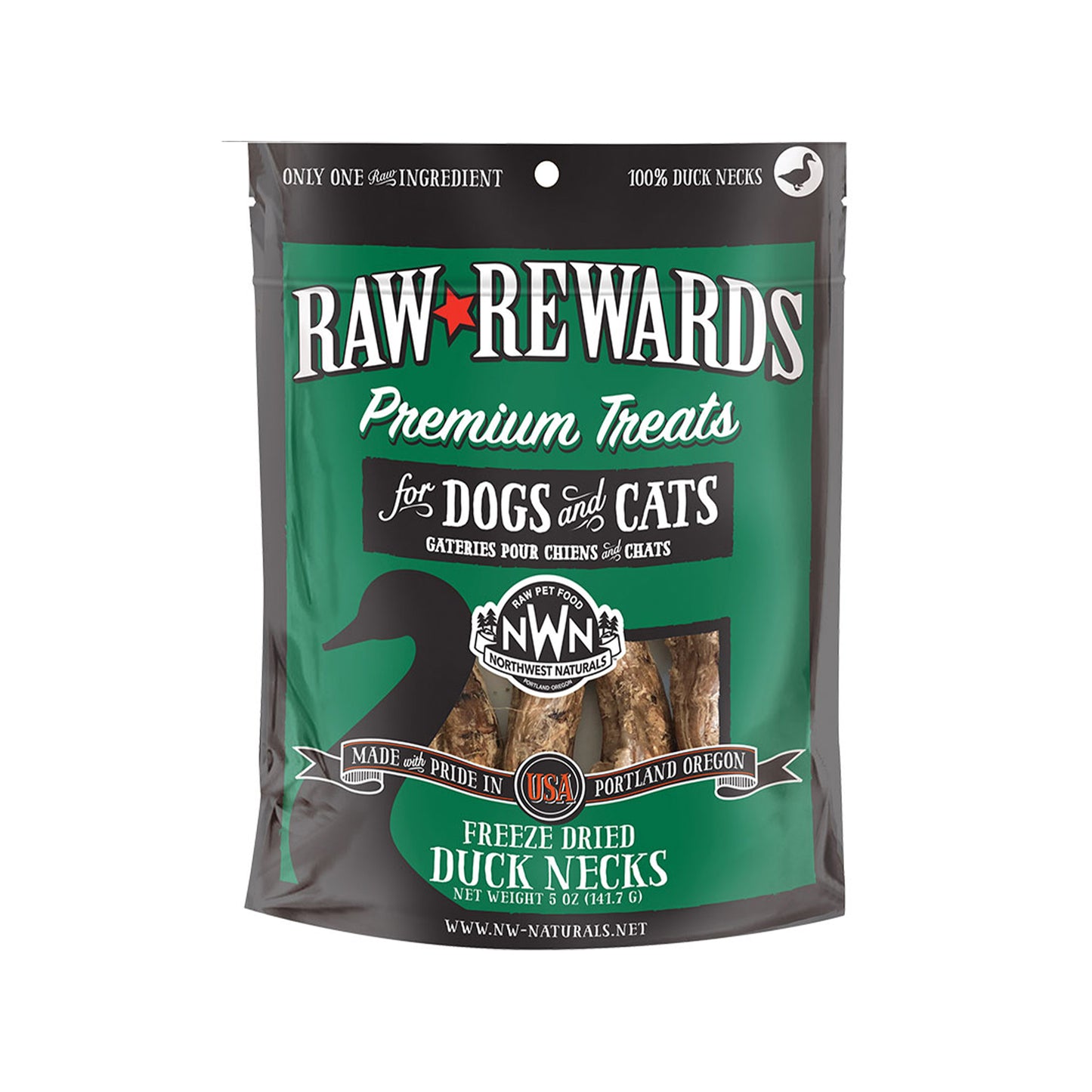 Northwest🐱🐶Freeze Dried Treat Duck Neck 5oz