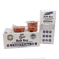 OC RAW🐶Frozen Raw Rabbit & Produce