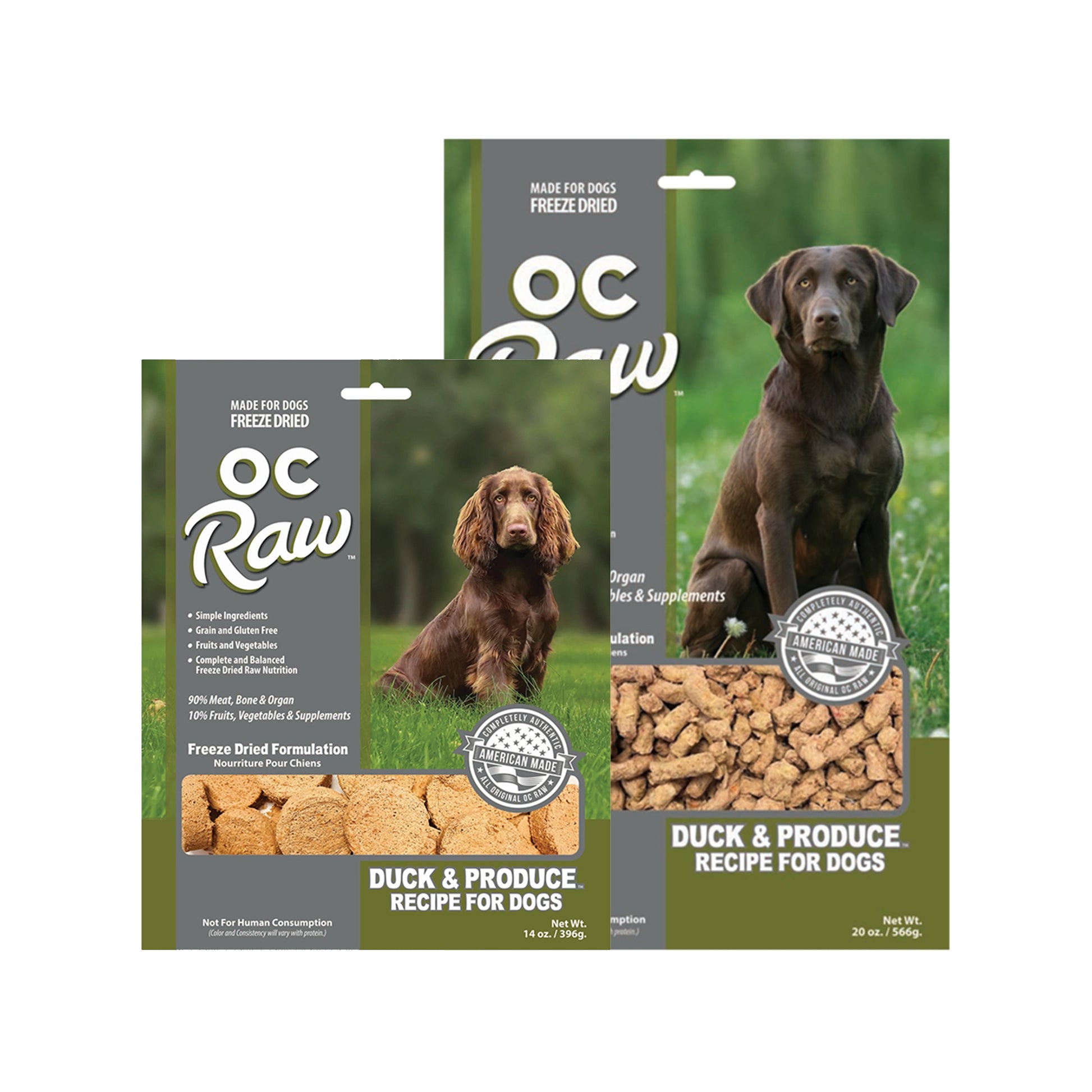 OC RAW🐶Duck Complete Freeze Dried Food