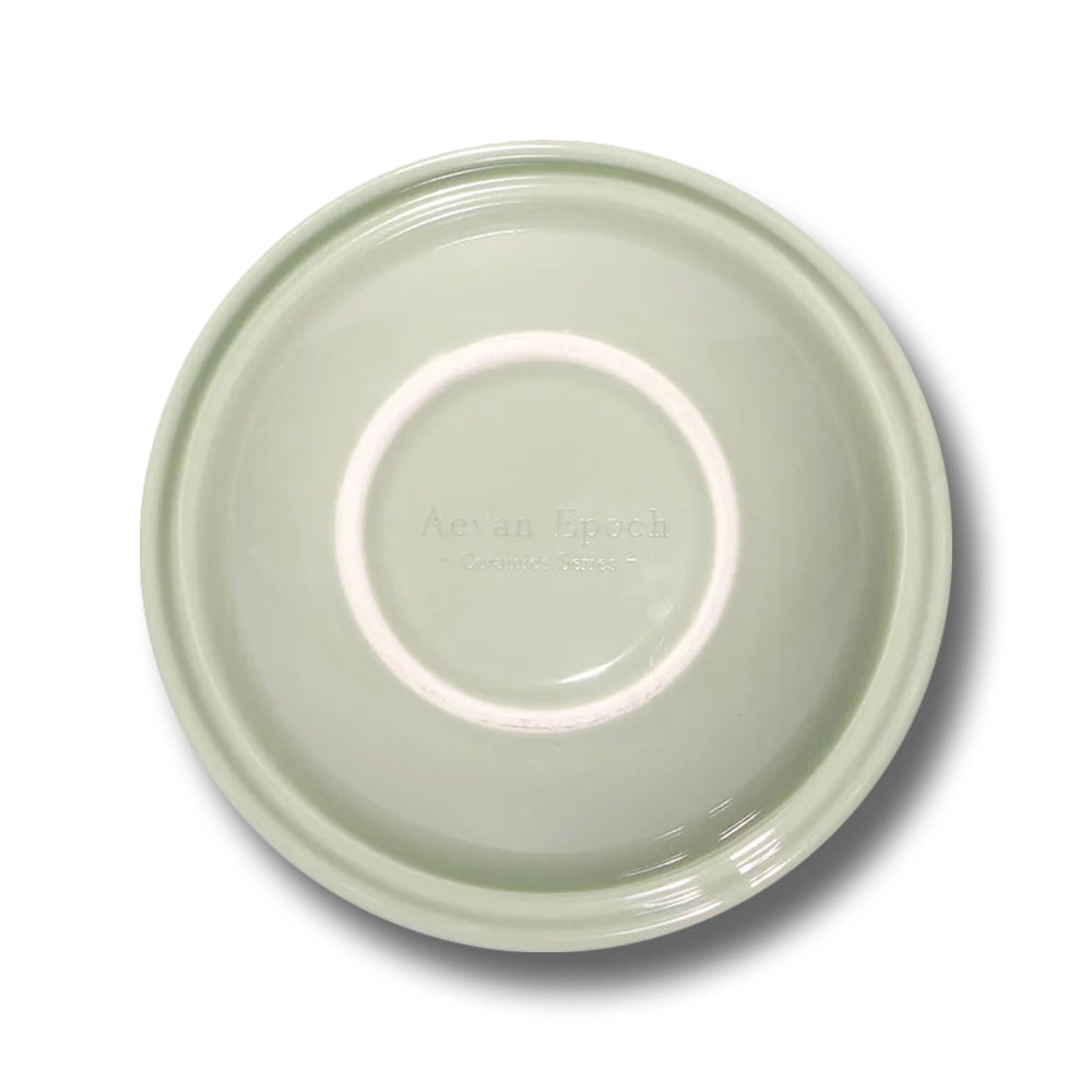 Aevan Epoch🐱🐶Premium Handcrafted Ceramic Bowl - Glossy Avocado