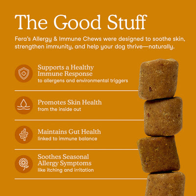 Fera Pets🐶Allergy & Immune Soft Chews 11.1oz