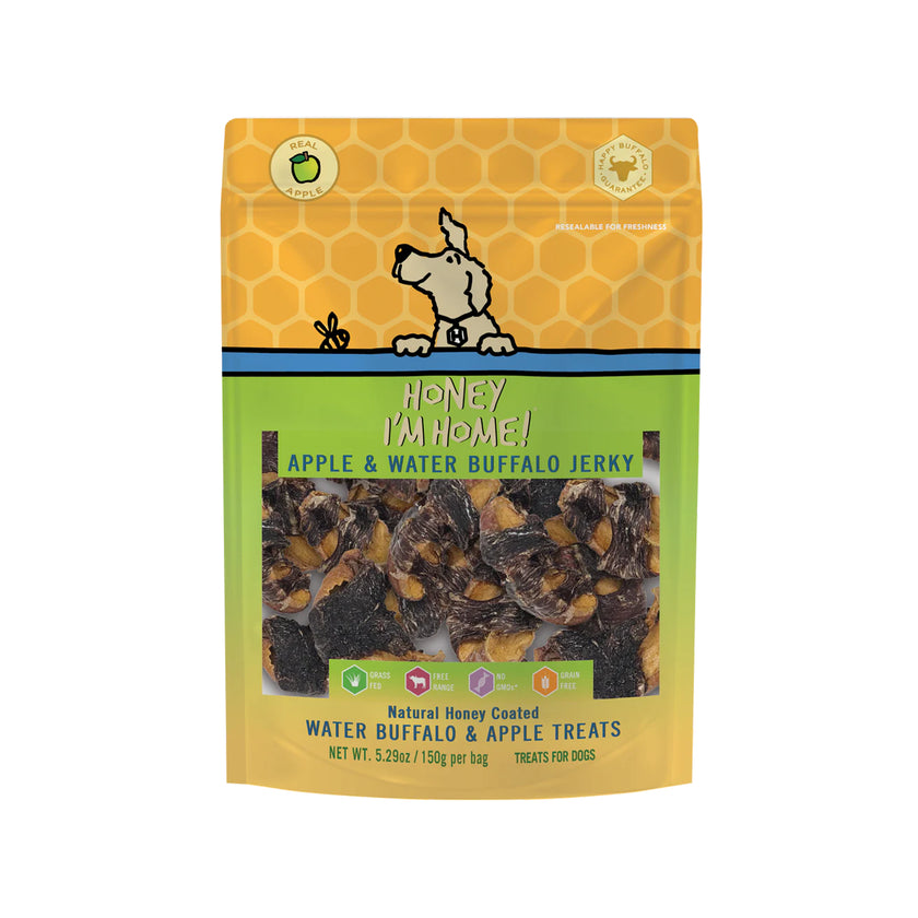 Honey I'm Home🐶Honey Coated Buffalo Apple Jerky 5.29oz