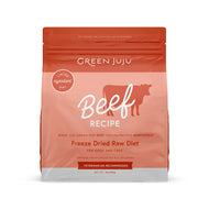 Green JuJu🐶Freeze Dried Raw Diet Beef Recipe 14oz