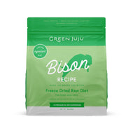 Green JuJu🐶Freeze Dried Raw Diet Bison Recipe 14oz