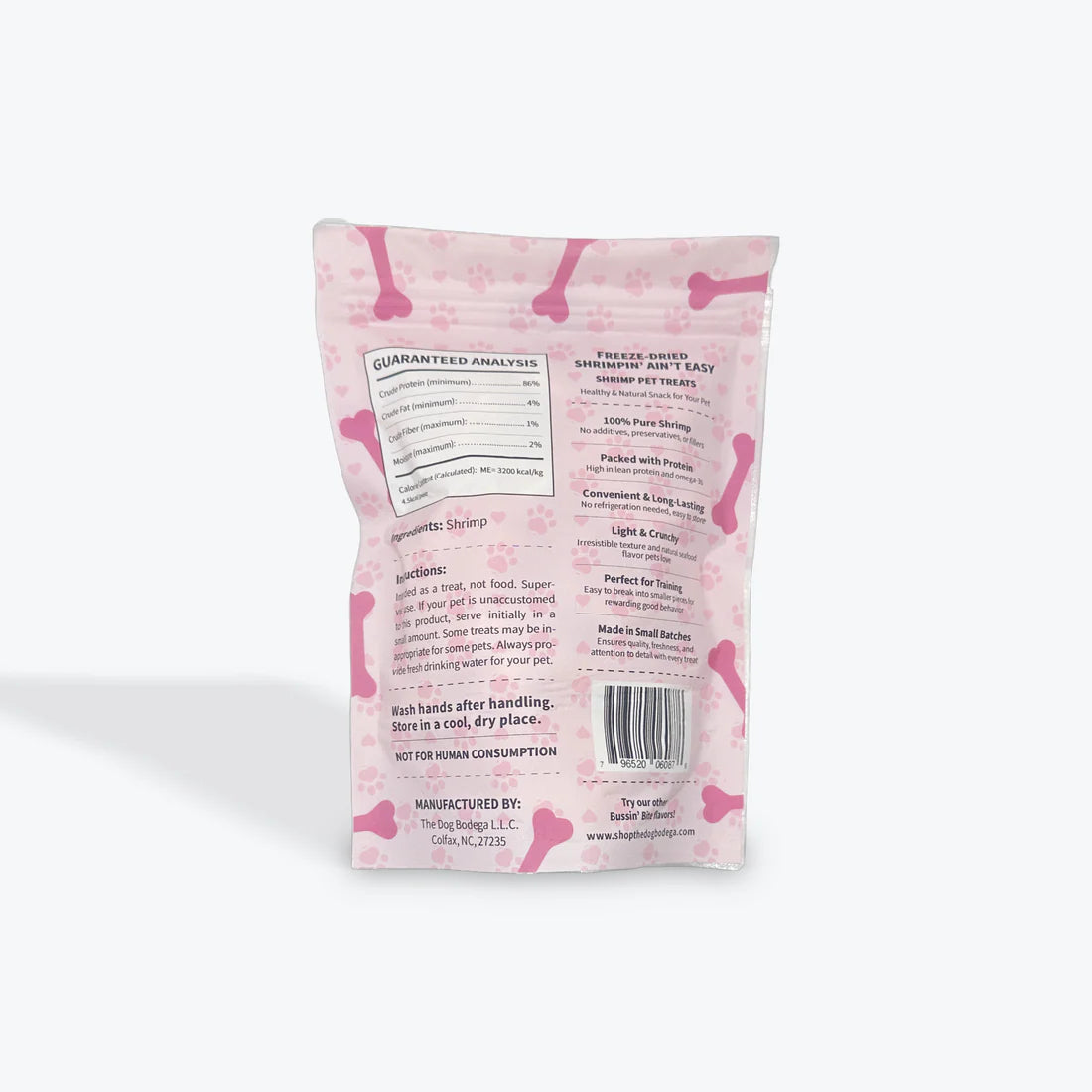 Bussin Bites🐱🐶Freeze Dried Shrimpin' Ain't Easy 1.5oz