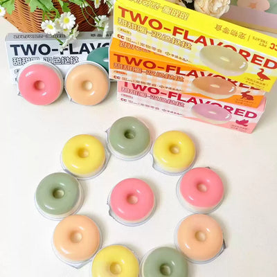 CC🐱🐶Donut Dual-Color Mousse Tart Wet Food 60g*3