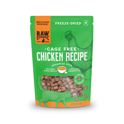 Raw Dynamic🐱Bone Broth & Probiotic Freeze Dried Raw Chicken Formula 5.5oz