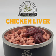 OC RAW🐱🐶Raw Frozen Box - Chicken Liver 2lb