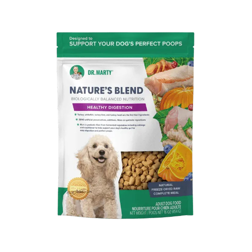 Dr.Marty🐶Nature's Blend Healthy Digestion Freeze Dried Raw Food
