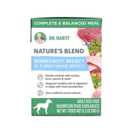 Dr.Marty🐶Nature's Blend Sensitivity Select in Turkey Bone Broth Wet Food