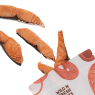 Wild n Fresh🐱🐶Freeze Dried Salmon Steaks 3oz