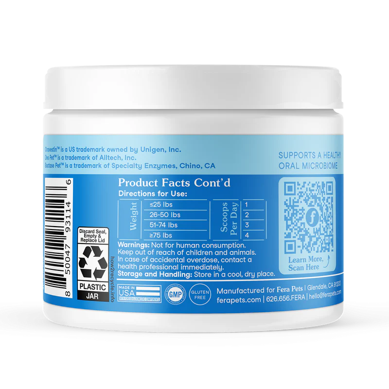 Fera Pets🐱🐶Dental Support 60g