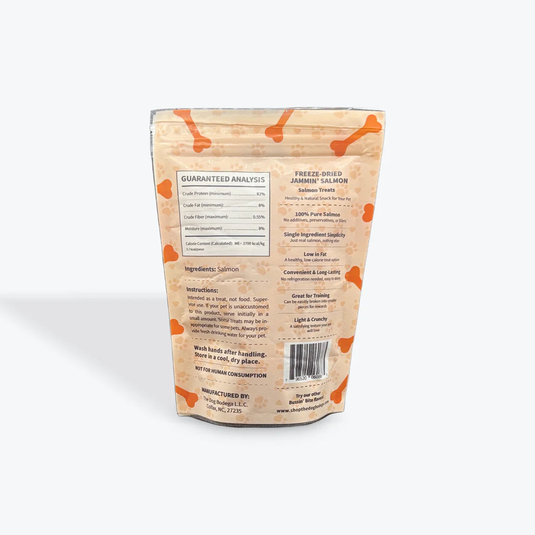 Bussin Bites🐱🐶Freeze Dried Jammin' Salmon 1.5oz