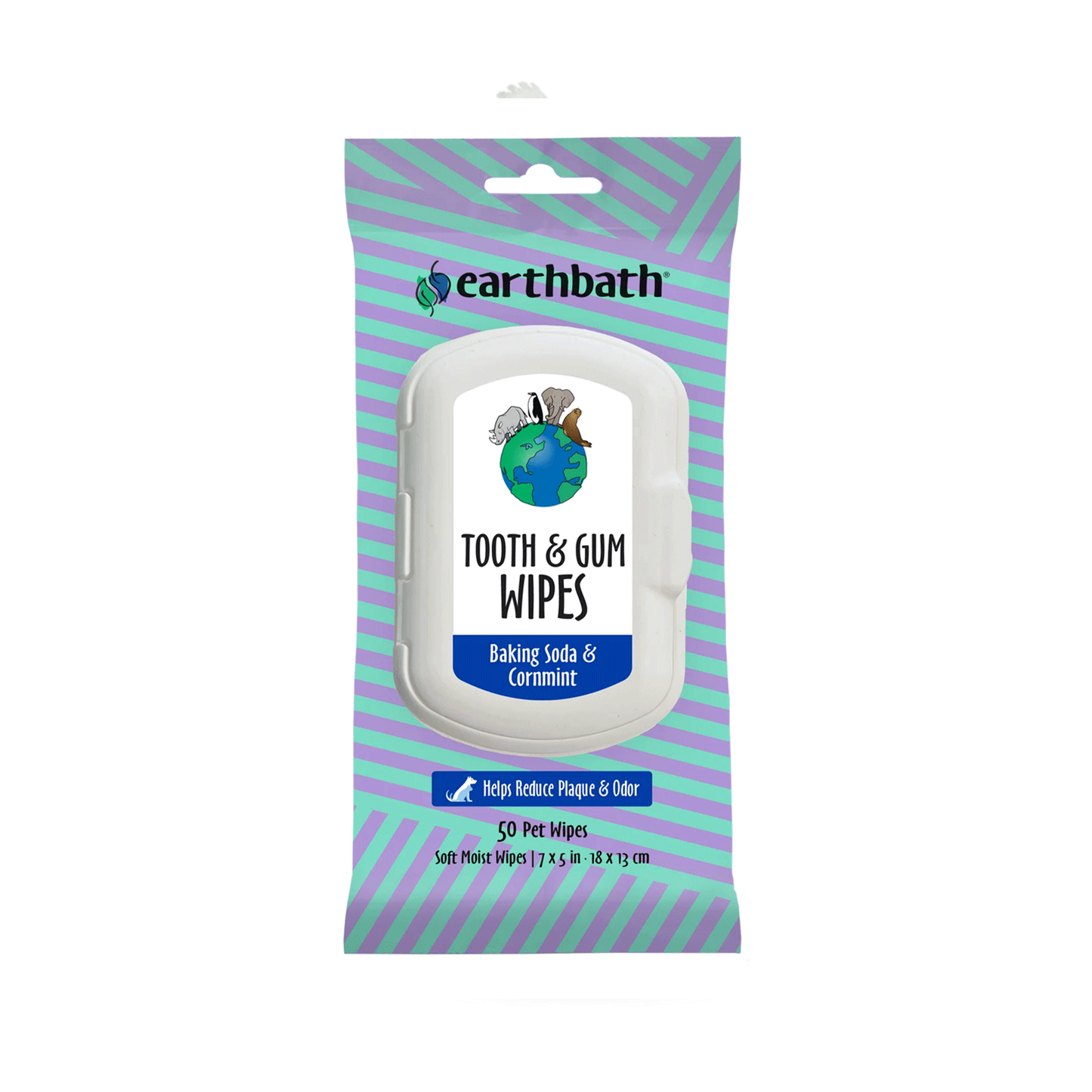 Earthbath🐱🐶Tooth & Gum Wipes 50ct