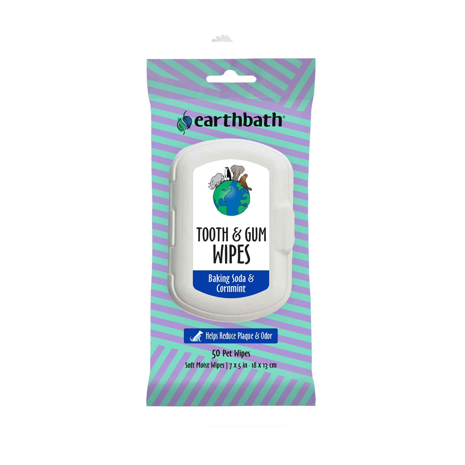 Earthbath🐱🐶Tooth & Gum Wipes 50ct