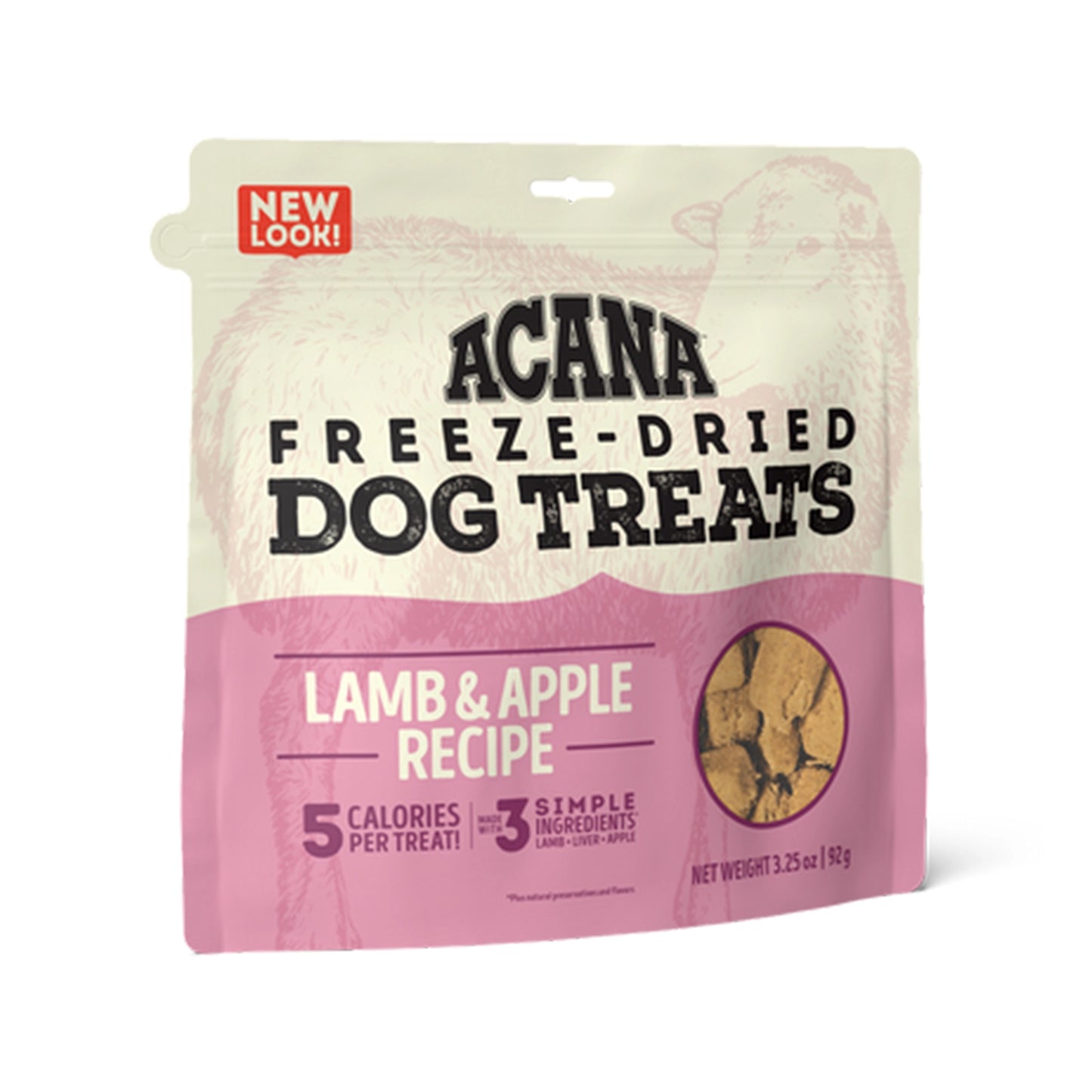 Acana🐶Singles Grain Free Freeze Dried Lamb & Apple 3.25oz
