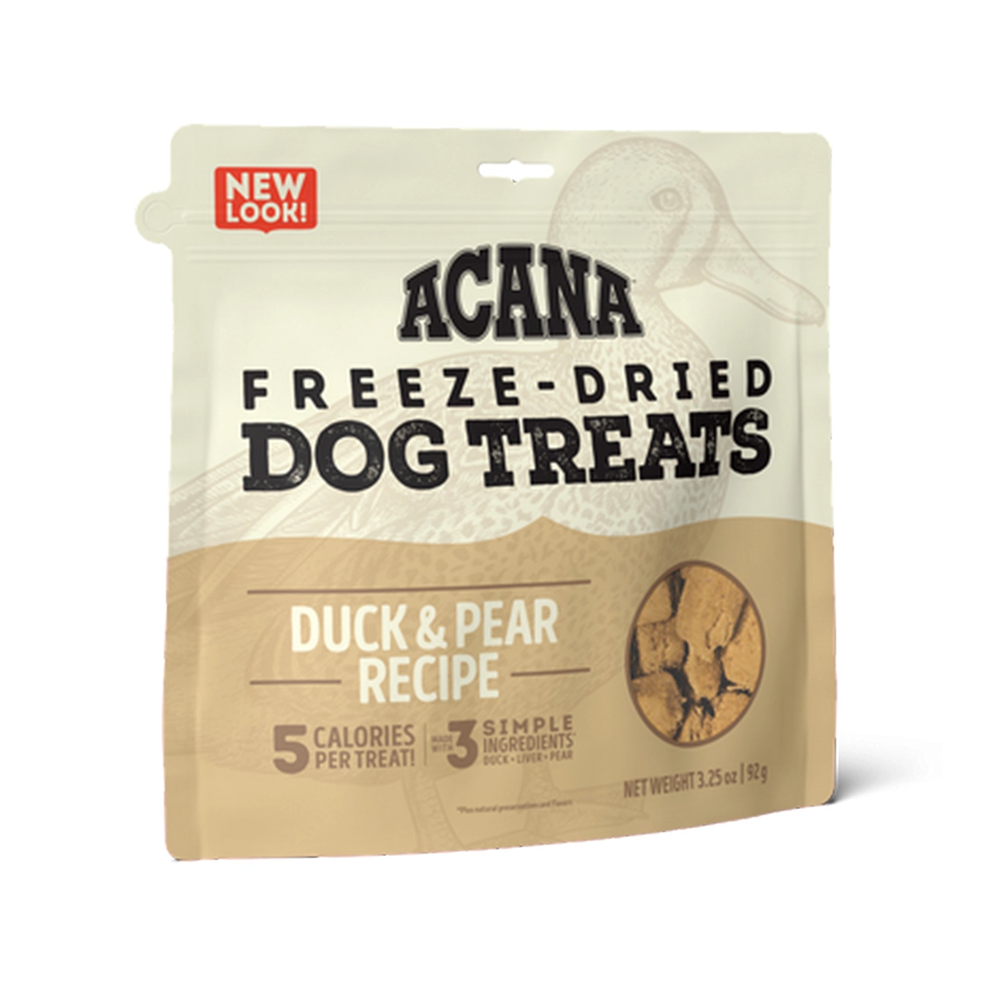 Acana🐶Singles Grain Free Freeze Dried Duck & Pear 3.25oz
