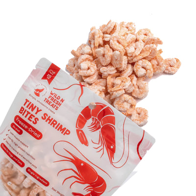 Wild n Fresh🐱🐶Freeze Dried Tiny Shrimp Bites 1oz