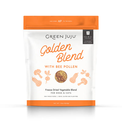 Green JuJu🐶Freeze Dried Golden Blend With Bee Pollen