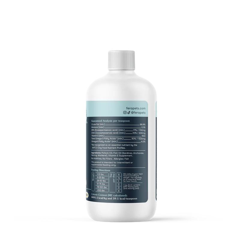 Fera Pets🐱🐶Fish Oil Liquid