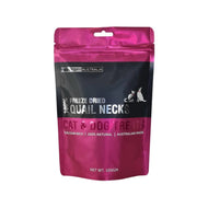 FDA🐱🐶Freeze Dried Quail Neck 100g