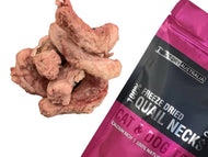 FDA🐱🐶Freeze Dried Quail Neck 100g