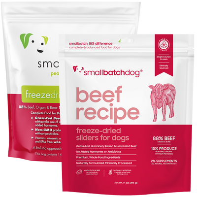 Smallbatch🐶Freeze Dried Sliders - Beef