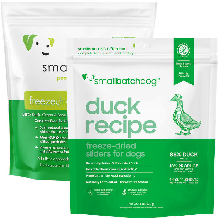 Smallbatch🐶Freeze Dried Sliders - Duck