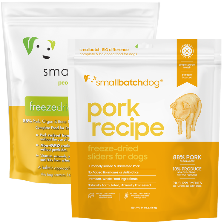 Smallbatch🐶Freeze Dried Sliders - Pork 14oz