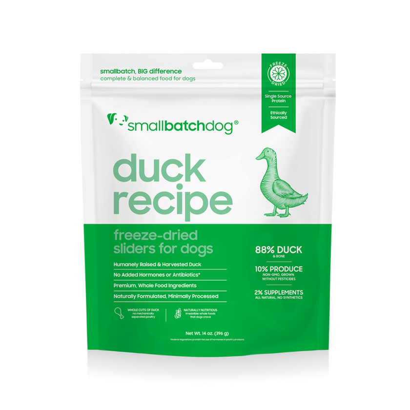 Smallbatch🐶Freeze Dried Sliders - Duck