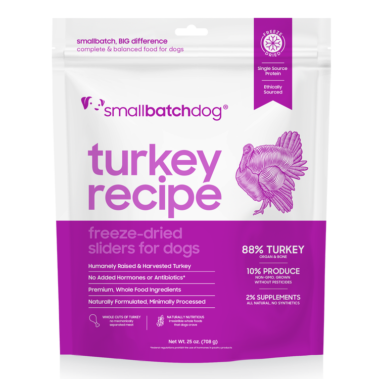 Smallbatch🐶Freeze Dried Sliders - Turkey