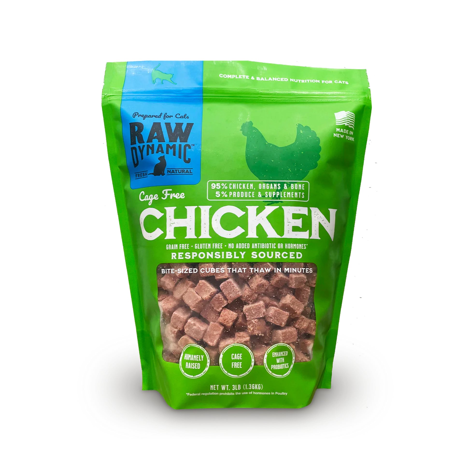 Raw Dynamic🐱Frozen Raw Chicken 3lb