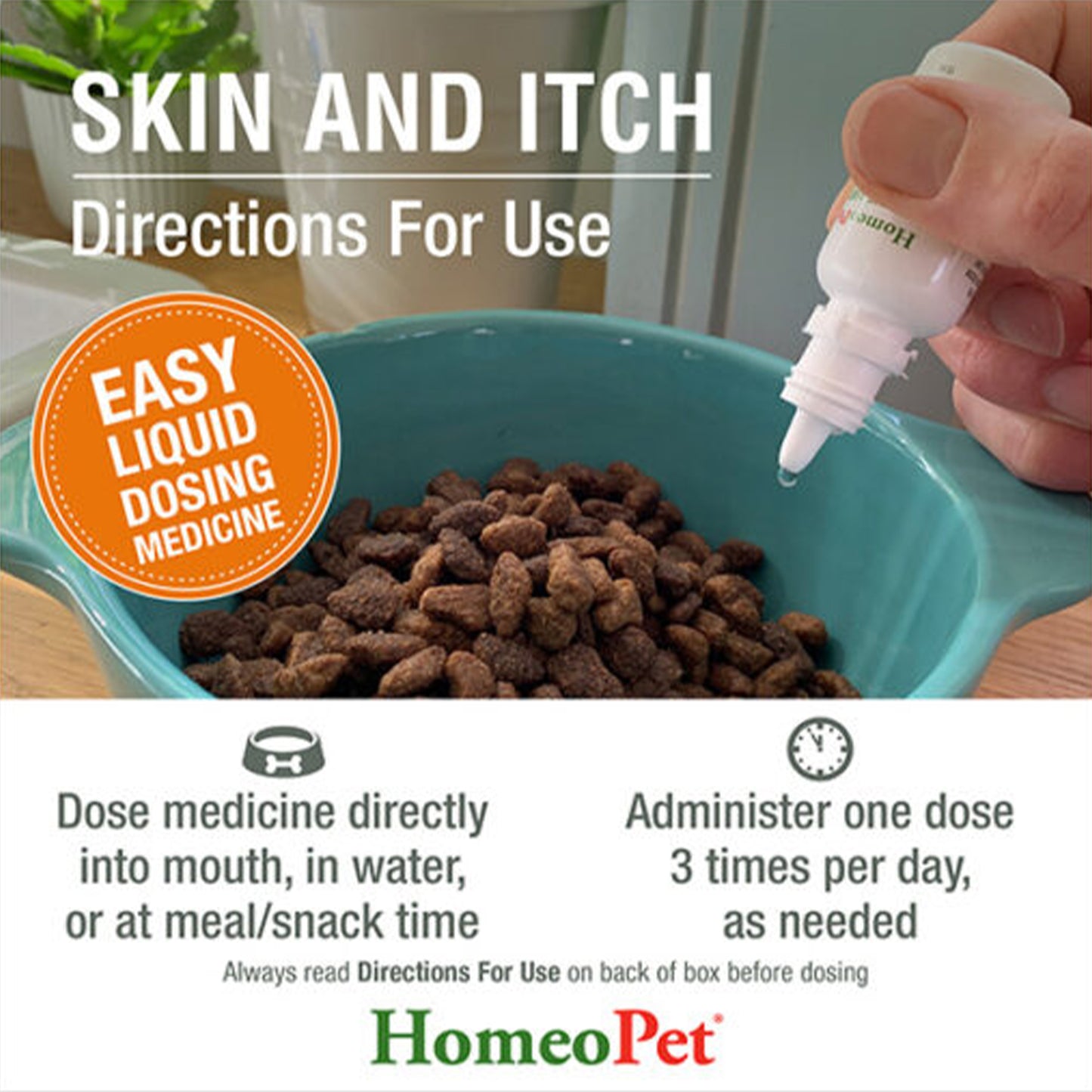 Homeo Pet🐱🐶Skin And Itch 1.1oz