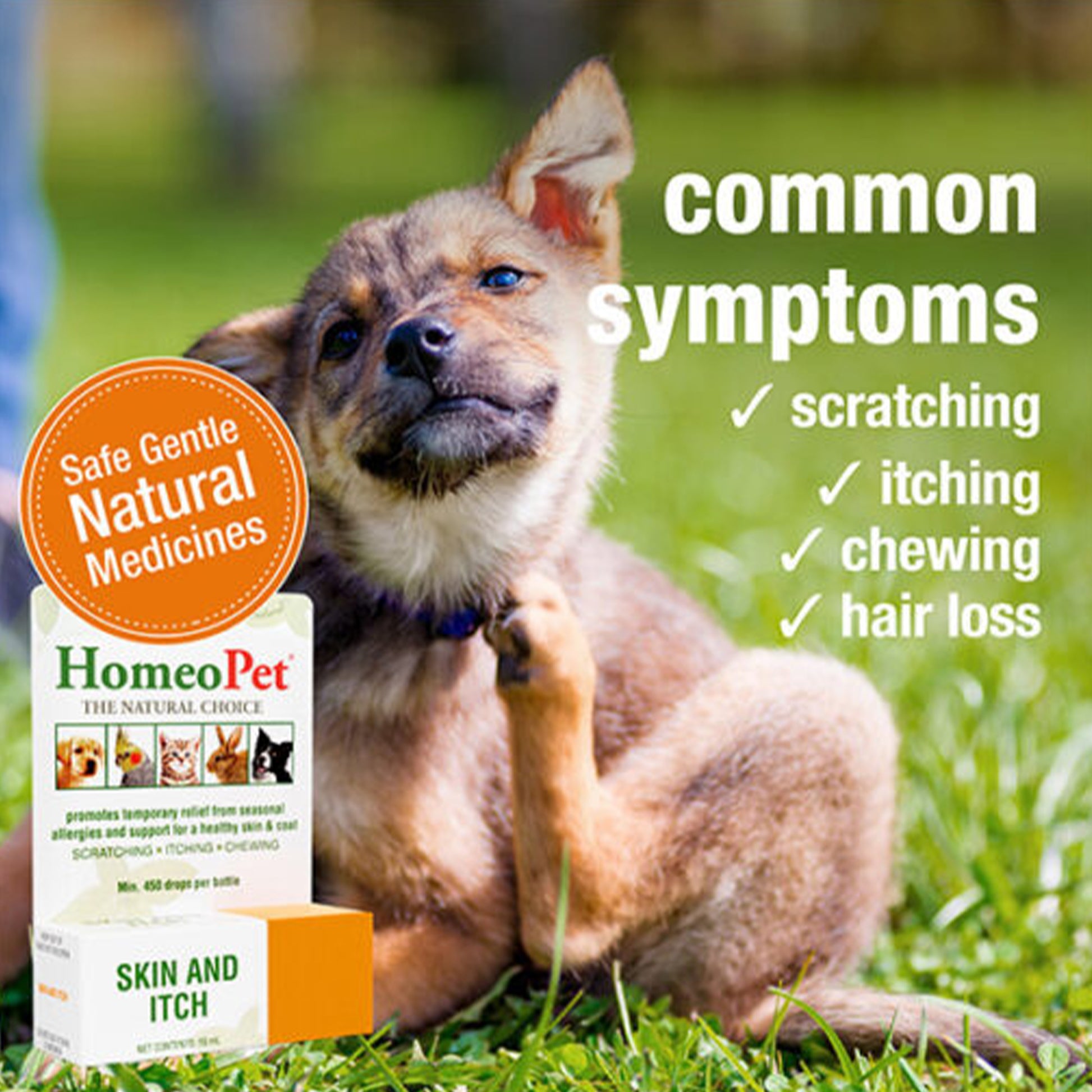 Homeo Pet🐱🐶Skin And Itch 1.1oz