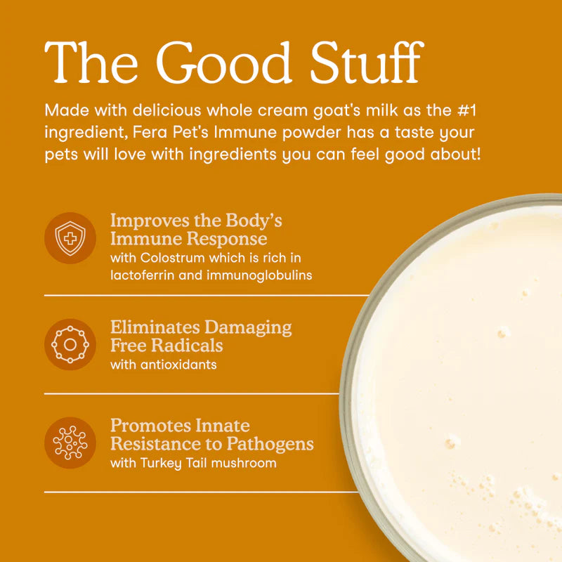 Fera Pets🐱🐶Immune Goat Milk 180g