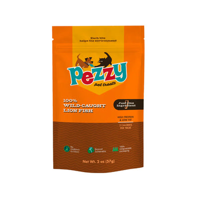 Peezy🐱🐶Lionfish Sticks Single Ingredient Chew 2oz