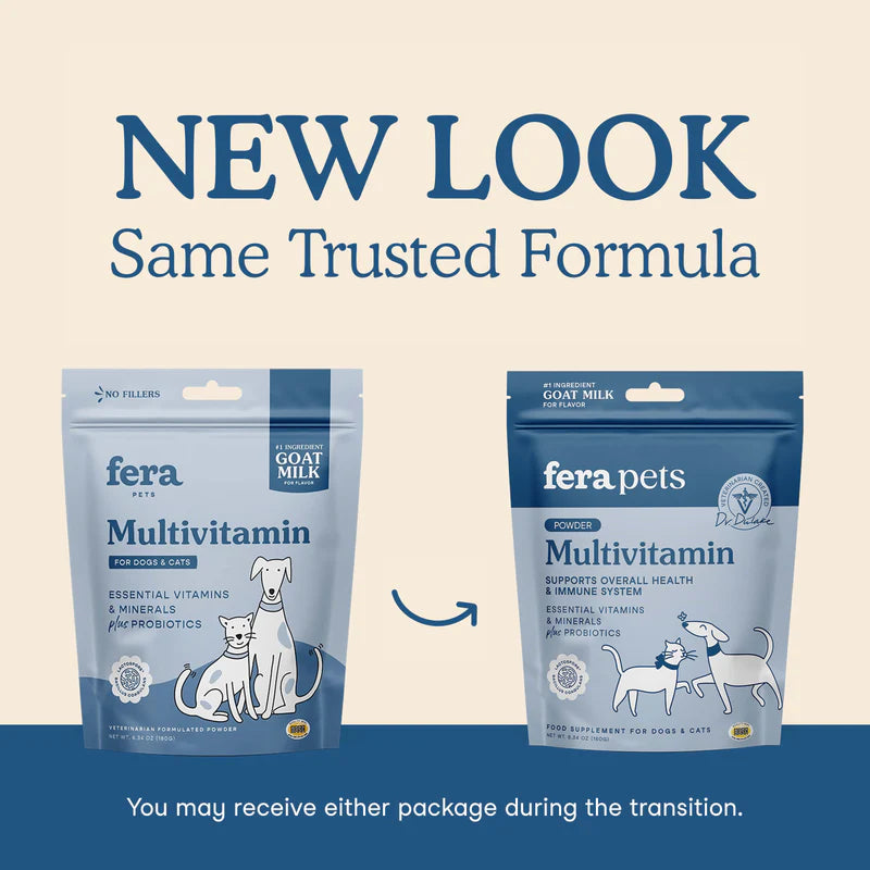 Fera Pets🐱🐶Multivitamin Goat Milk 180g
