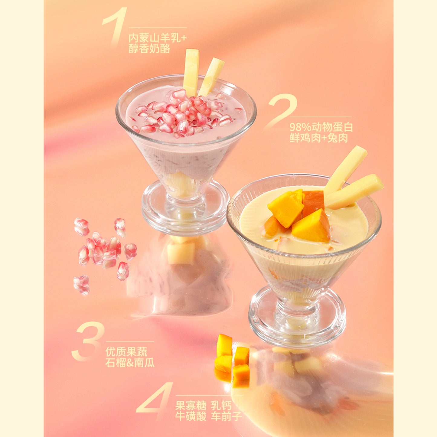 Guan🐱4 Season Goat Milk Complete Meal Pouch