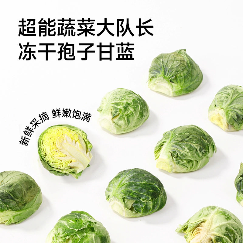 BanTa🐶Freeze Dried Strawberry & Brussels Sprout 50g