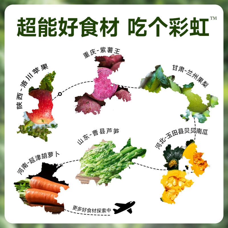 Banta🐶Freeze Dried Chicken Duck Veggie & Fruit Roll