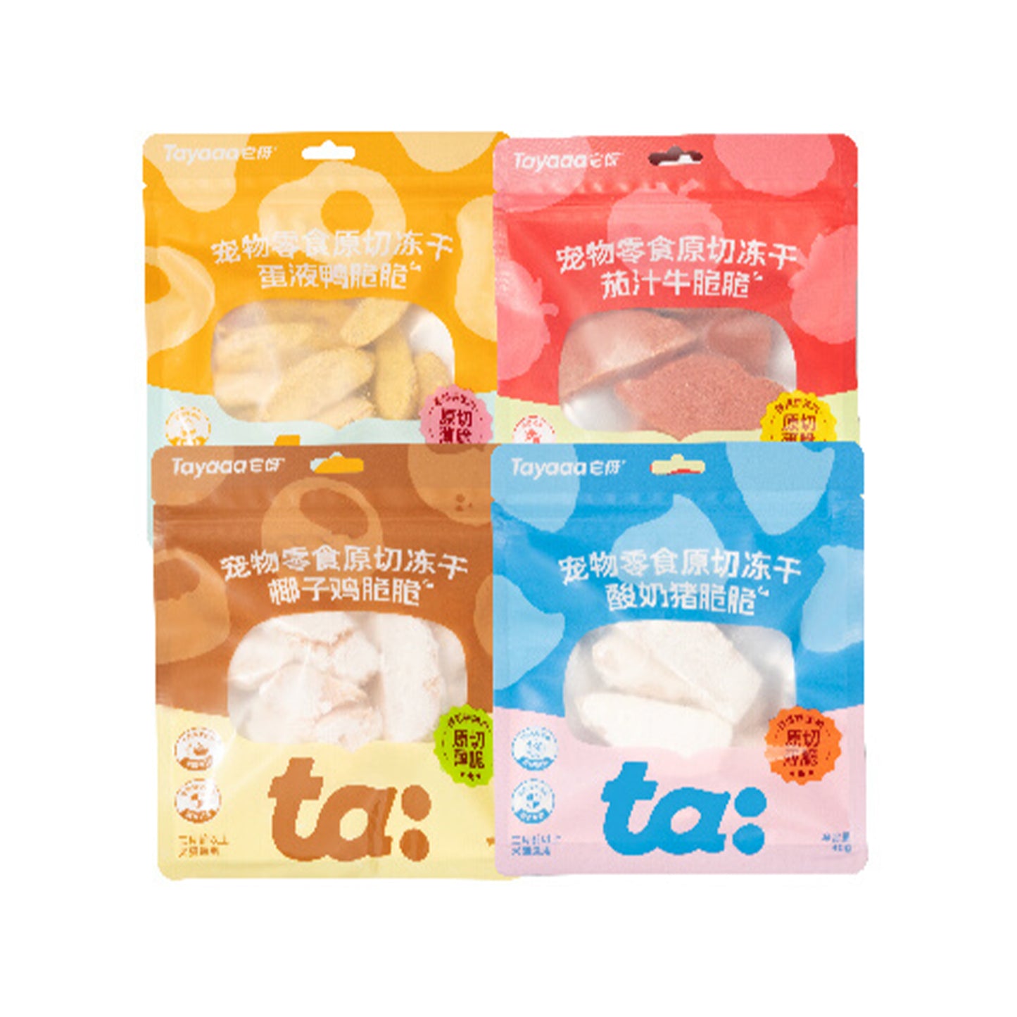 Tayaaa🐱🐶Freeze Dried Raw Cut Sauce Crispy 30g