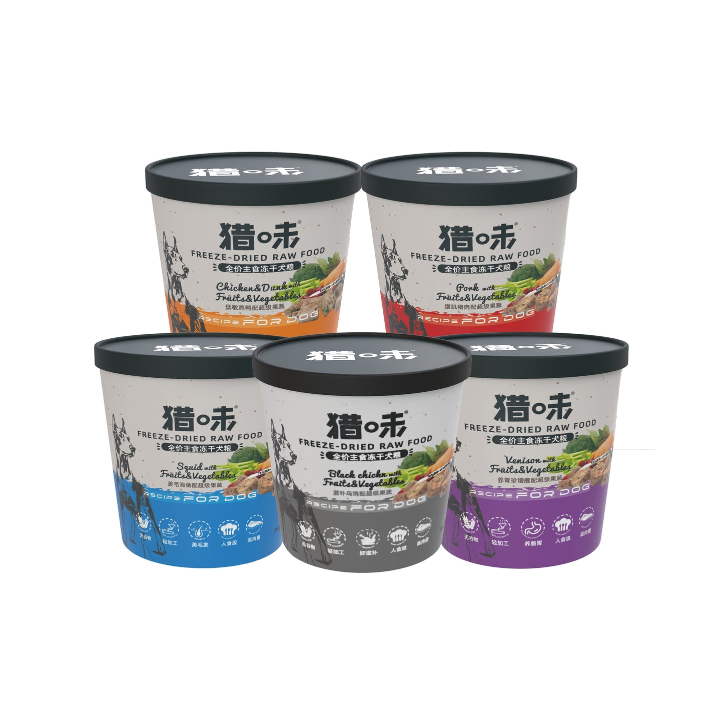 RawFlavr🐶Raw-Cut Freeze Dried Complete Barf