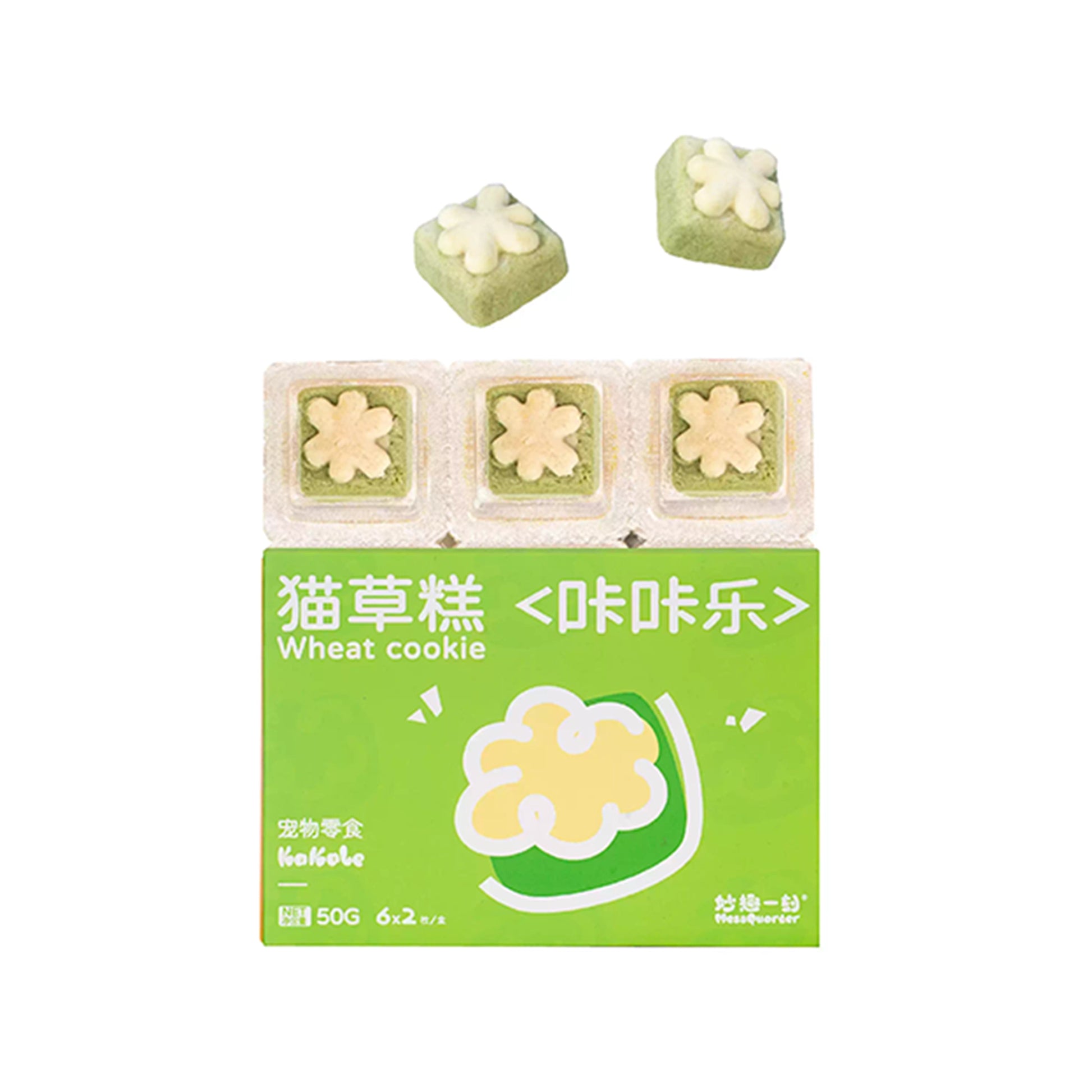 MessQuarter🐱🐶Freeze Dried Meaty Dessert Grass Cake 12pc