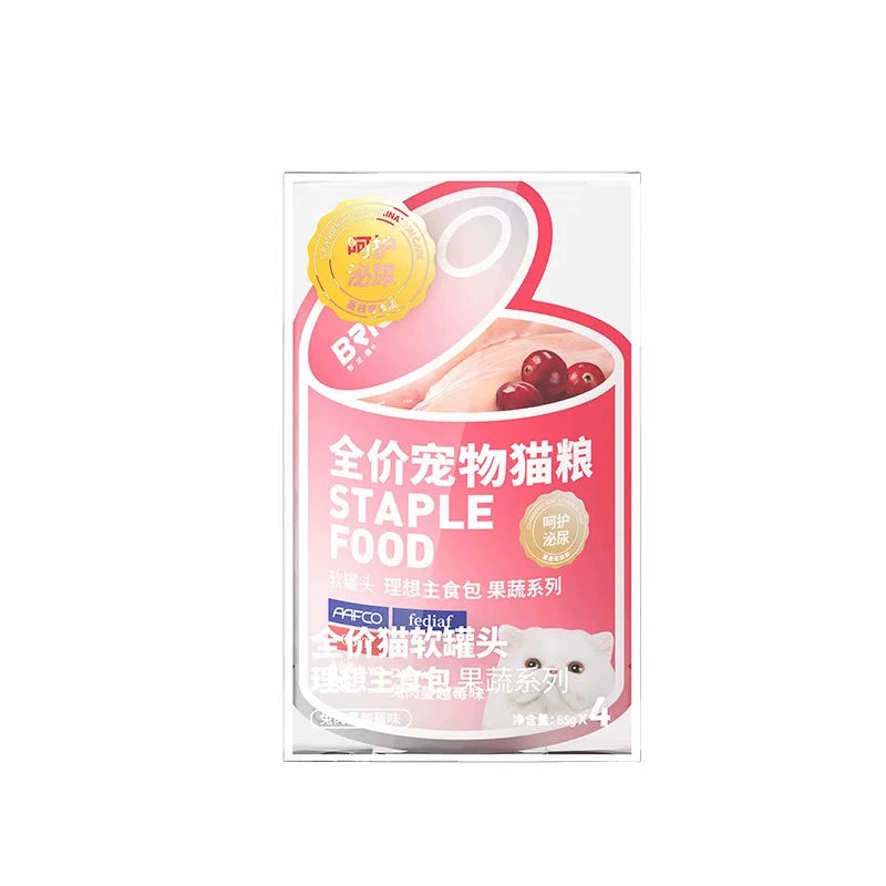 Bright🐱Superfood Vision Complete Meal Wet Food Pack 4*85g