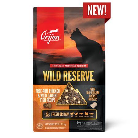 Origen🐱Wild Reserve Freeze Dried Mixed Kibble 6.5lb
