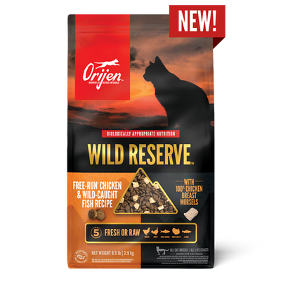 Origen🐱Wild Reserve Freeze Dried Mixed Kibble 6.5lb