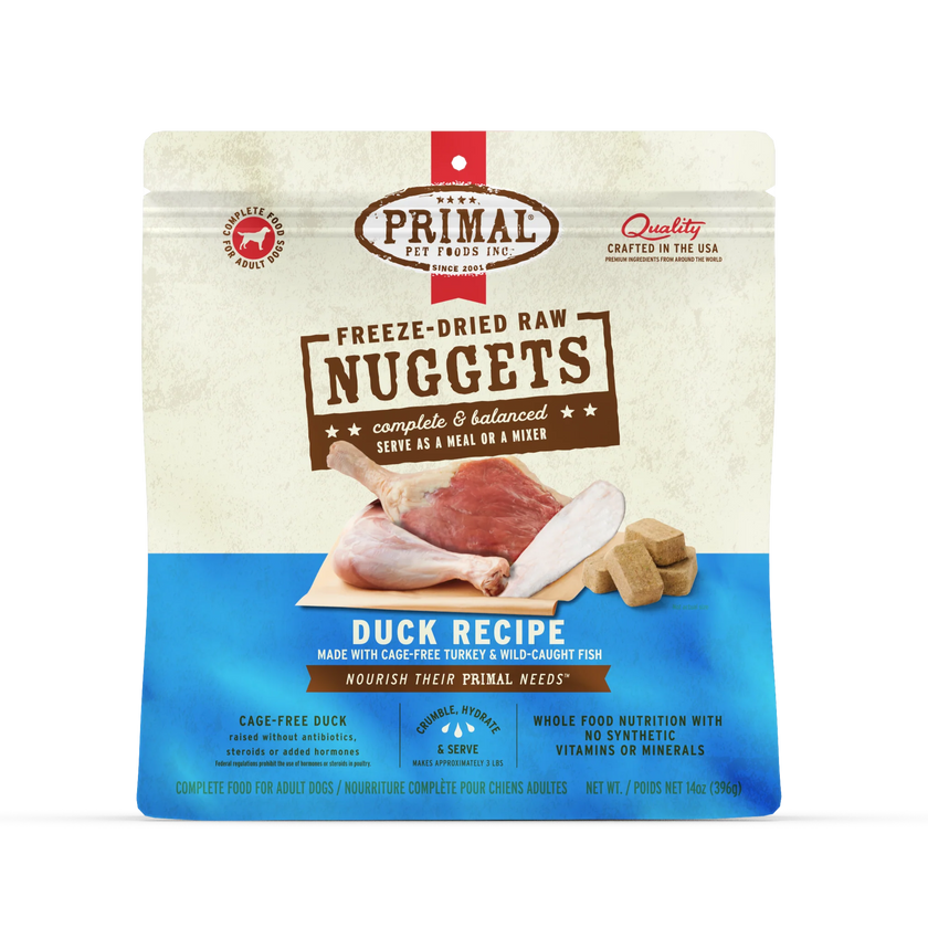 Primal🐶Freeze Dried Raw Nuggets 14oz