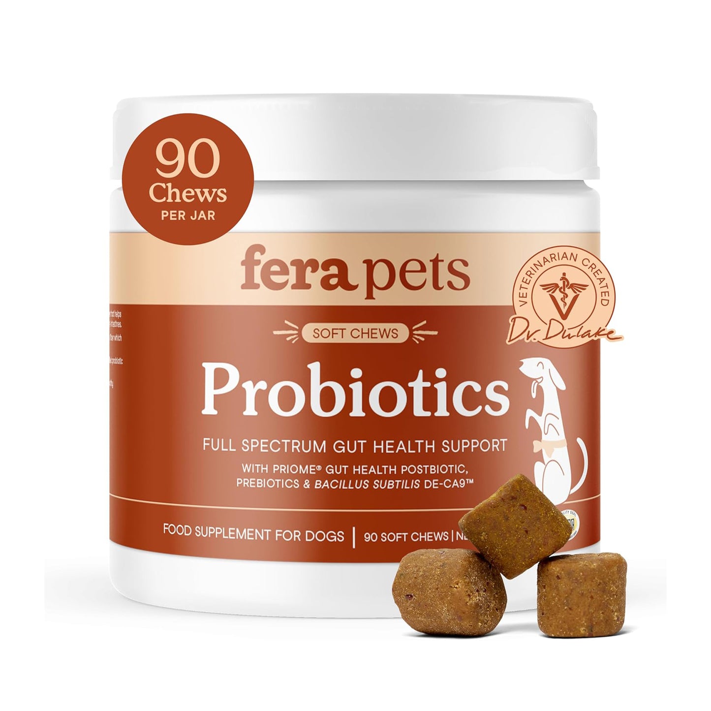 Fera Pets🐶Probiotics Soft Chews 11.1oz